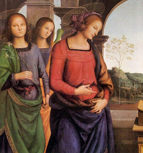 Pietro Perugino The Vision of St Bernard oil painting image